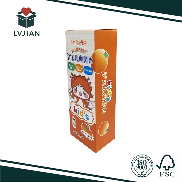 Product Paper Box For Children's Toothpaste best